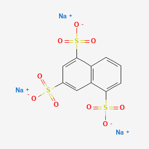 molecular formula C10H8NaO9S3 B1649826 C10H8NaO9S3 CAS No. 10533-44-5