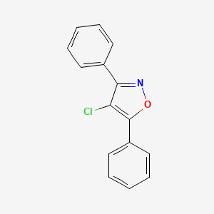 Isoxazole, 4-chloro-3,5-diphenyl-