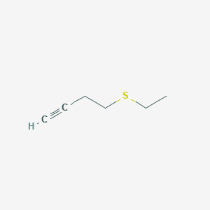 molecular formula C6H10S B1649836 4-(Ethylsulfanyl)but-1-yne CAS No. 10574-98-8