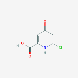 molecular formula C6H4ClNO3 B1649855 6-Chloro-4-hydroxypicolinic acid CAS No. 1060809-87-1