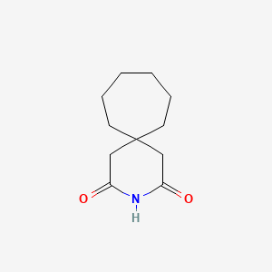 molecular formula C11H17NO2 B1649904 3-Azaspiro[5.6]dodecane-2,4-dione CAS No. 1078-89-3