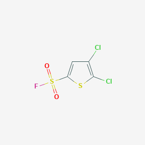 molecular formula C4HCl2FO2S2 B1649911 4,5-Dichlorothiophene-2-sulfonyl fluoride CAS No. 108158-06-1