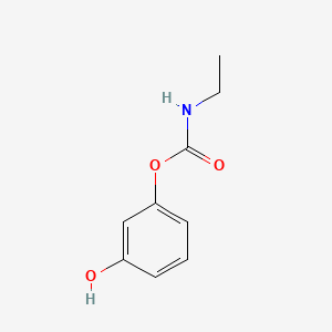 molecular formula C9H11NO3 B1649925 3-hydroxyphenyl N-ethylcarbamate CAS No. 108490-80-8