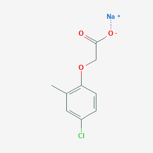 molecular formula C9H8ClNaO3 B164995 MCPA-sodium CAS No. 3653-48-3