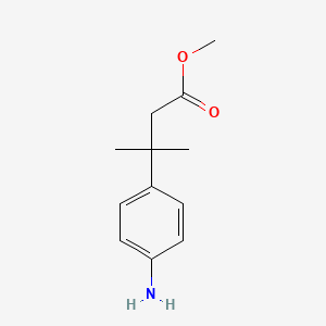 Methyl 3-(4-aminophenyl)-3-methylbutanoate