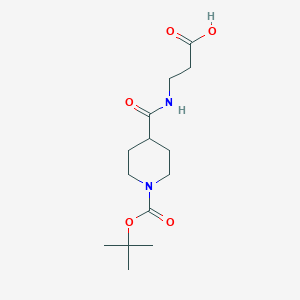N-{[1-(tert-butoxycarbonyl)piperidin-4-yl]carbonyl}-beta-alanine
