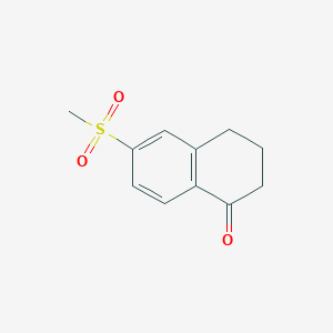 6-Methanesulfonyl-1,2,3,4-tetrahydronaphthalen-1-one
