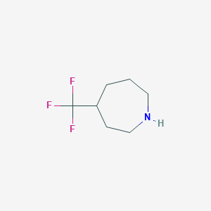 molecular formula C7H12F3N B1649961 4-(Trifluoromethyl)azepane CAS No. 1094073-74-1