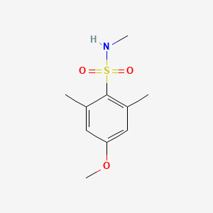 molecular formula C10H15NO3S B1649986 4-methoxy-N,2,6-trimethylbenzenesulfonamide CAS No. 1098374-65-2