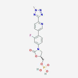 molecular formula C17H16FN6O6P B000165 Tedizolid Phosphate CAS No. 856867-55-5