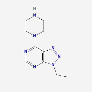 molecular formula C10H15N7 B1650031 ZERENEX ZXG005066 CAS No. 1105191-03-4