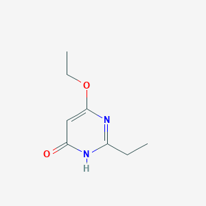 molecular formula C8H12N2O2 B165017 ETRIMFOS ALCOHOL METABOLITE CAS No. 38249-44-4