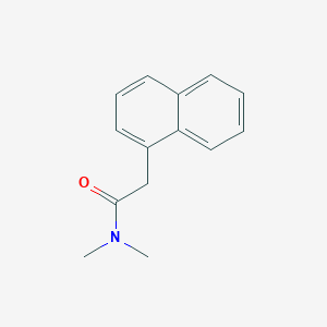 molecular formula C14H15NO B1650173 N,N-dimethyl-2-(naphthalen-1-yl)acetamide CAS No. 1140-52-9