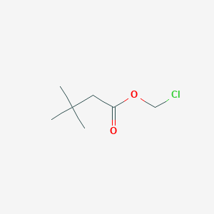 molecular formula C7H13ClO2 B1650189 Chloromethyl 3,3-dimethylbutanoate CAS No. 114670-75-6