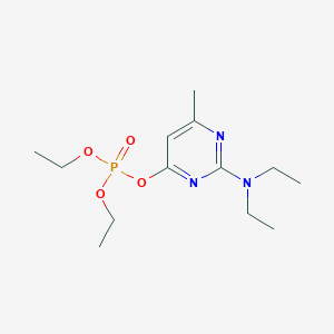 molecular formula C13H24N3O4P B165023 pirimiphos-ethyl-oxon CAS No. 36378-61-7