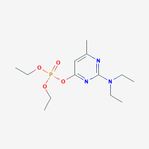 molecular formula C13H24N3O4P B165023 Pirimiphos-ethyl O-analog CAS No. 36378-61-7
