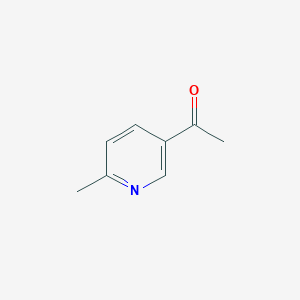 molecular formula C8H9NO B016504 5-Acetyl-2-methylpyridine CAS No. 36357-38-7
