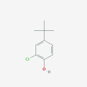 molecular formula C10H13ClO B165052 4-叔丁基-2-氯苯酚 CAS No. 98-28-2