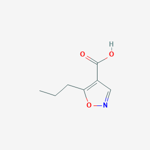 5-Propylisoxazole-4-carboxylic acid