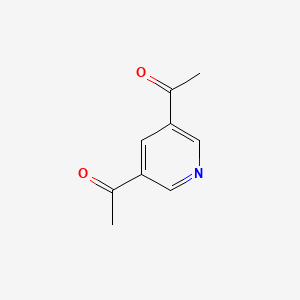 molecular formula C9H9NO2 B1650777 3,5-Diacetylpyridine CAS No. 1199-61-7