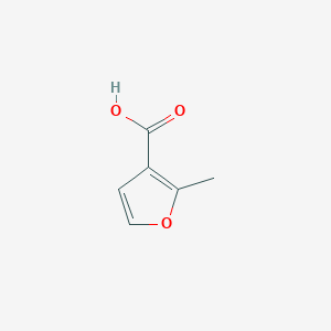 molecular formula C6H6O3 B165081 2-Methyl-3-furoic acid CAS No. 6947-94-0