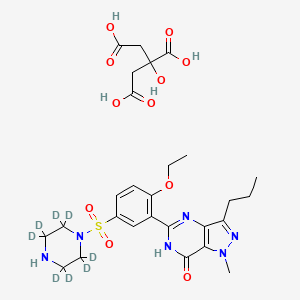 Desmethylsildenafil-d8 Citrate