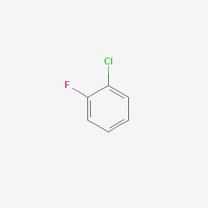 molecular formula C6H4ClF B165100 1-Chloro-2-fluorobenzene CAS No. 348-51-6