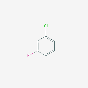 molecular formula C6H4ClF B165101 1-Chloro-3-fluorobenzene CAS No. 625-98-9