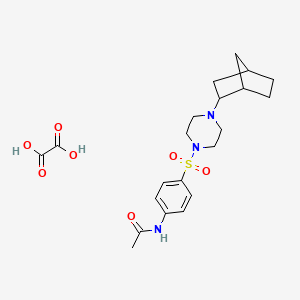 molecular formula C21H29N3O7S B1651021 C21H29N3O7S CAS No. 1217722-66-1