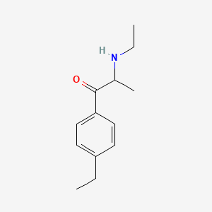 molecular formula C13H19NO B1651092 4-Ethylethcathinone CAS No. 1225619-32-8