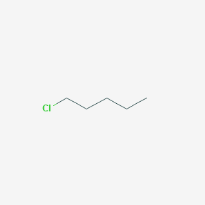 molecular formula C5H11Cl B165111 1-Chloropentane CAS No. 543-59-9