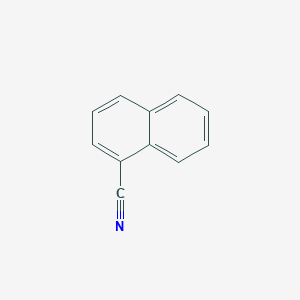 molecular formula C11H7N B165113 1-Naphthonitrile CAS No. 86-53-3