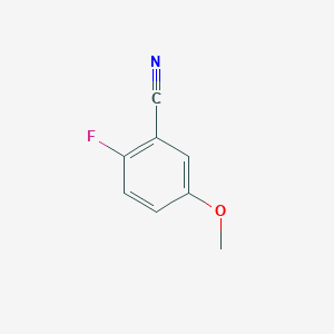 molecular formula C8H6FNO B165117 2-氟-5-甲氧基苯甲腈 CAS No. 127667-01-0