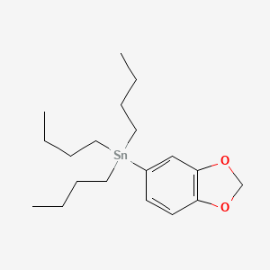 Stannane, 1,3-benzodioxol-5-yltributyl-