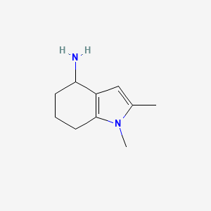 1,2-dimethyl-4,5,6,7-tetrahydro-1H-indol-4-amine