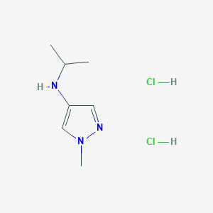 1-methyl-N-(propan-2-yl)-1H-pyrazol-4-amine dihydrochloride
