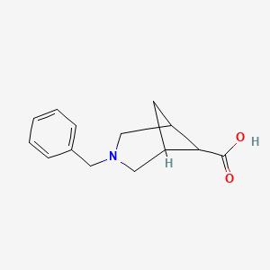 3-Benzyl-3-azabicyclo[3.1.1]heptane-6-carboxylic acid