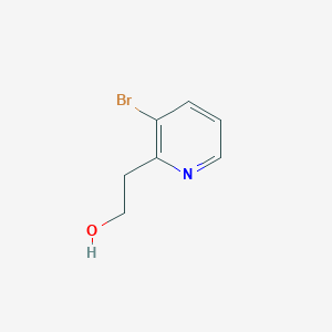 molecular formula C7H8BrNO B1651182 2-(3-Bromopyridin-2-YL)ethanol CAS No. 1240725-65-8