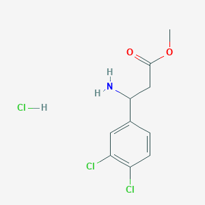 Methyl3-amino-3-(3,4-dichlorophenyl)propanoate hcl