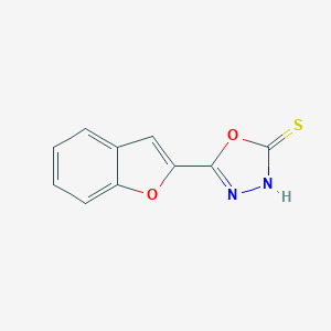 5-(1-Benzofuran-2-yl)-1,3,4-oxadiazole-2-thiol