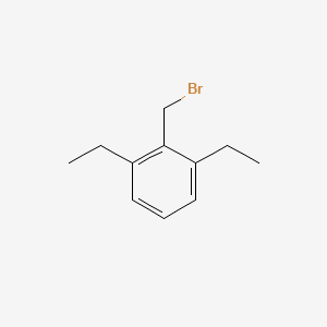 molecular formula C11H15B B1651235 2-(Bromomethyl)-1,3-diethylbenzene CAS No. 1247022-13-4