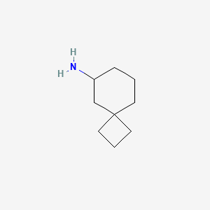 B1651291 6-Amino-spiro[3.5]nonane CAS No. 1255099-64-9