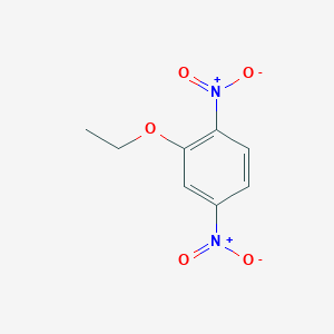 molecular formula C8H8N2O5 B165130 Benzene, 2-ethoxy-1,4-dinitro- CAS No. 133070-80-1