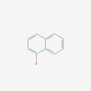 molecular formula C10H7I B165133 1-Iodonaphthalene CAS No. 90-14-2