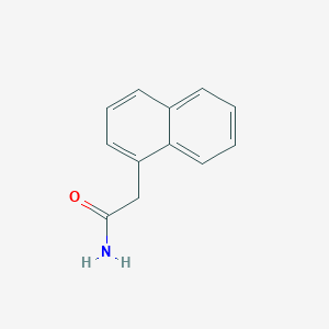 molecular formula C12H11NO B165140 1-Naphthaleneacetamide CAS No. 86-86-2