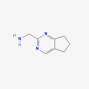 (6,7-dihydro-5H-cyclopenta[d]pyrimidin-2-ylmethyl)amine