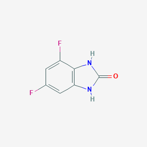 molecular formula C7H4F2N2O B165148 4,6-Difluoro-1H-benzo[d]imidazol-2(3H)-one CAS No. 1221793-66-3