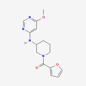 N-[1-(2-furoyl)piperidin-3-yl]-6-methoxypyrimidin-4-amine