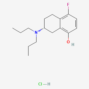 (R)-5-Fluoro-8-hydroxy-2-(dipropylamino)tetralin hydrochloride