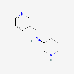 (3S)-N-(pyridin-3-ylmethyl)piperidin-3-amine